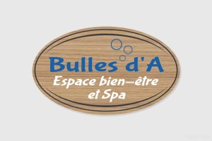 Enseigne - Devanture - Bulle à personnaliser | 1Signe by Pic Bois