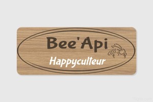 Enseigne personnalisée - Devanture - Happyculteur | 1Signe by Pic Bois