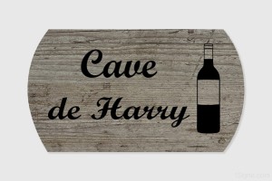 Plaque de porte - Cave personnalisée | 1Signe by Pic Bois