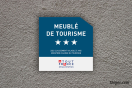 Panonceau de classement Meublés de tourisme | 1Signe by Pic Bois