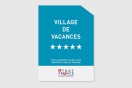 Panonceau de classement Villages de vacances | 1Signe by Pic Bois