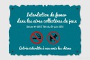 Panneau Aire de jeu - Interdiction de fumer | Signe par Pic Bois