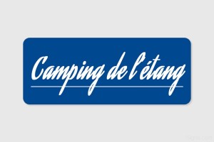 Enseigne personnalisée Devanture - Camping| 1Signe by Pic Bois