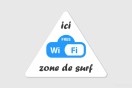 Panneau personnalisé Camping - Panneau Zone Wifi | 1Signe by Pic Bois