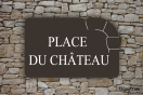 Plaque de rue personnalisée  - Château | 1Signe by Pic Bois