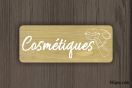 Enseigne rayon - Bois personnalisée | 1Signe by Pic Bois