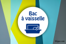 Panneau personnalisé Camping - Sanitaires - Bac à vaisselle | 1Signe by Pic Bois