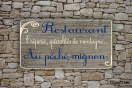 Enseigne - Devanture - Restaurant à personnaliser | 1Signe by Pic Bois