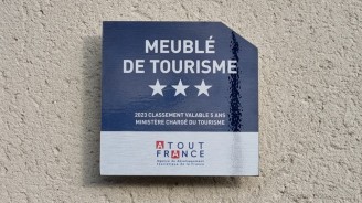 Panonceaux de classement Meublés du tourisme